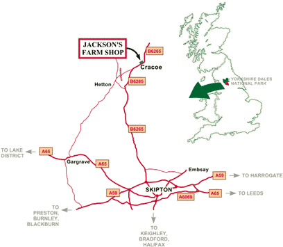 Jacksons Location Map